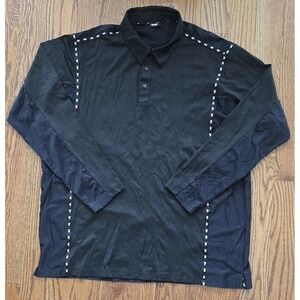 PXG Parsons Extreme Golf Long Sleeve Black & White Vented